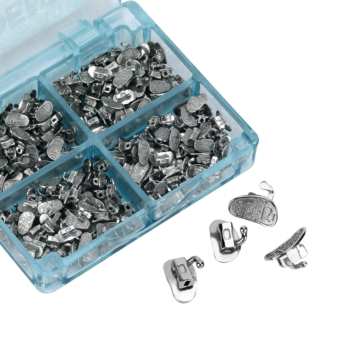 AZDENT Dental Orthodontic Buccal Tube 2nd Molar Bondable Monoblock Non-convertible Roth 0.022 50Sets/Box - azdentall.com AZDENT Dental Orthodontic Buccal Tube 2nd Molar Bondable Monoblock Non-convertible Roth 0.022 50Sets/Box - azdentall.com