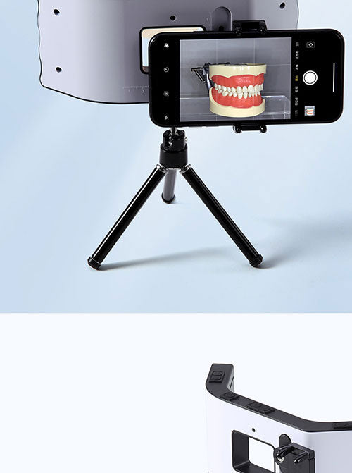 Dental Oral Photography LED Lamp Flash Light with Three Foot Bracket - azdentall.com Dental Oral Photography LED Lamp Flash Light with Three Foot Bracket - azdentall.com