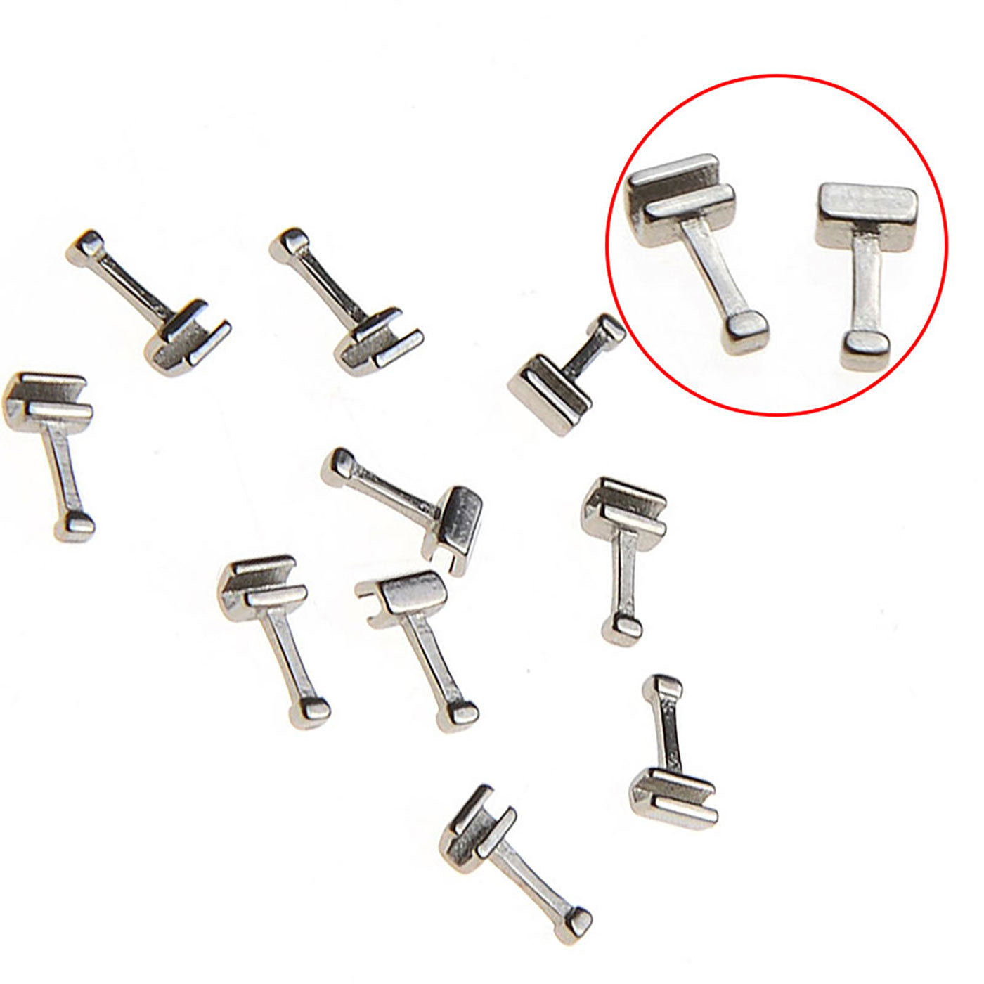 AZDENT Crimpable Hooks Instrument Short/Long 10pcs/Bag - azdentall.com AZDENT Crimpable Hooks Instrument Short/Long 10pcs/Bag - azdentall.com