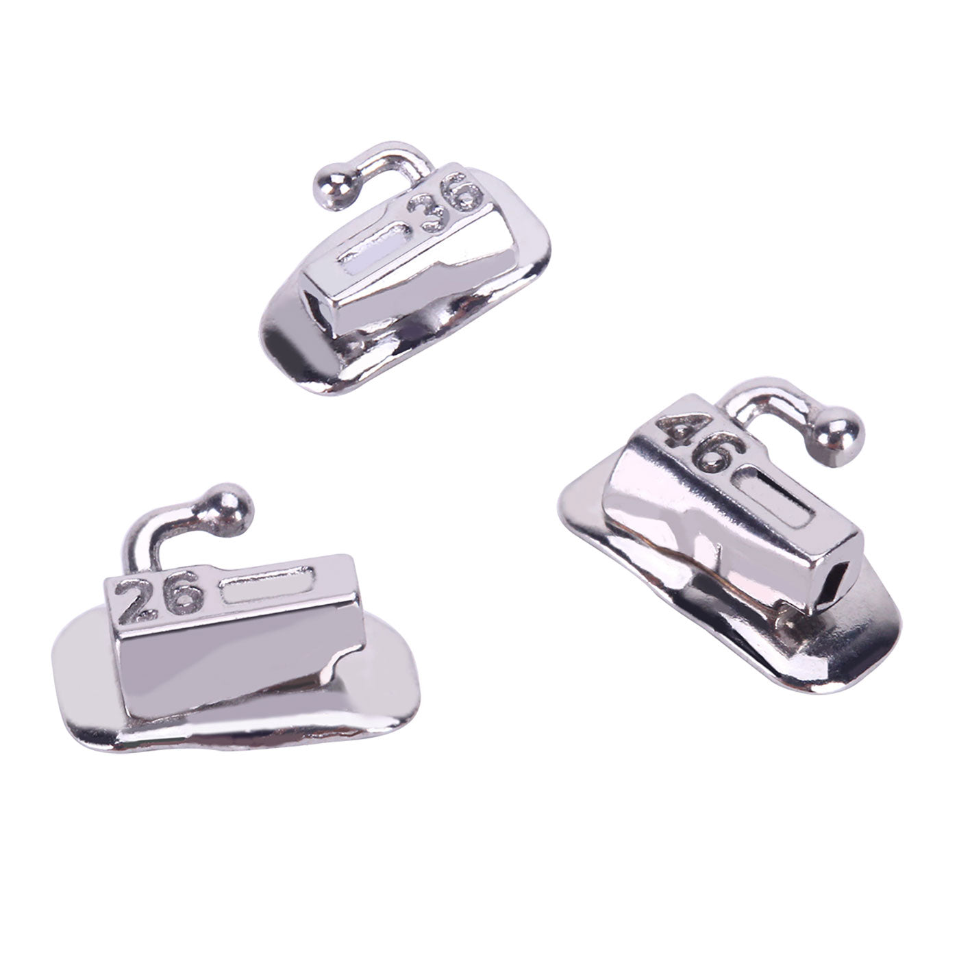 AZDENT Dental Orthodontic Buccal Tube 1st Molar Bondable Split Non-Convertible Roth 0.018 80pcs/Box - azdentall.com AZDENT Dental Orthodontic Buccal Tube 1st Molar Bondable Split Non-Convertible Roth 0.018 80pcs/Box - azdentall.com