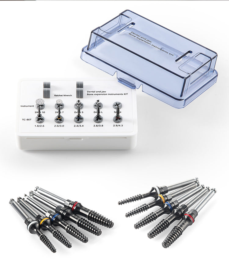 Dental and Jaw Bone Expansion Instruments Kit Stainless Steel Implant Instruments - azdentall.com