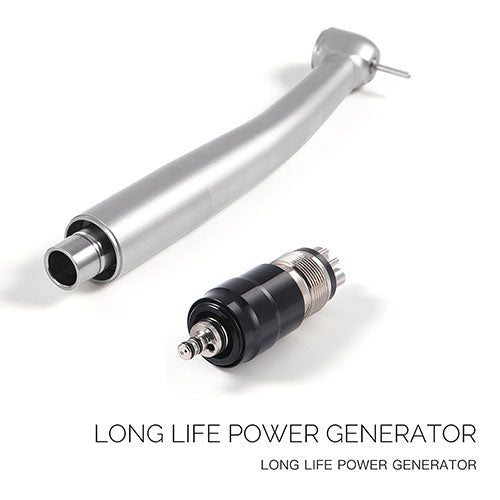 AZDENT E-generator LED High Speed Optic Handpiece Quick Coupler 4 Hole Four Water Spray - azdentall.com AZDENT E-generator LED High Speed Optic Handpiece Quick Coupler 4 Hole Four Water Spray - azdentall.com