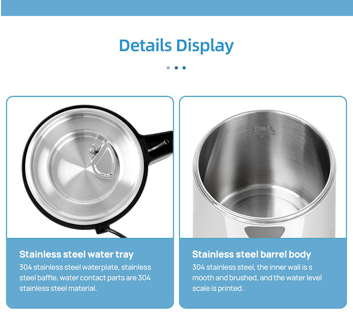 Water Distiller Stainless Steel Glass Bucket Single Screen Button With Adjustable Temperature 4L Water Distiller Stainless Steel Glass Bucket Single Screen Button With Adjustable Temperature 4L