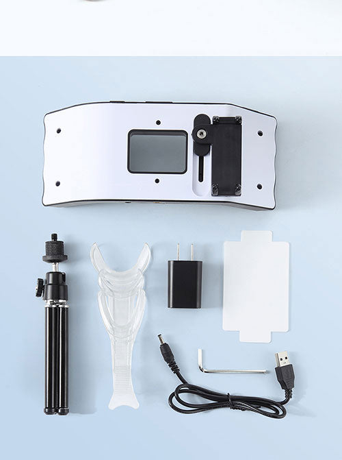 Dental Oral Photography LED Lamp Flash Light with Three Foot Bracket - azdentall.com