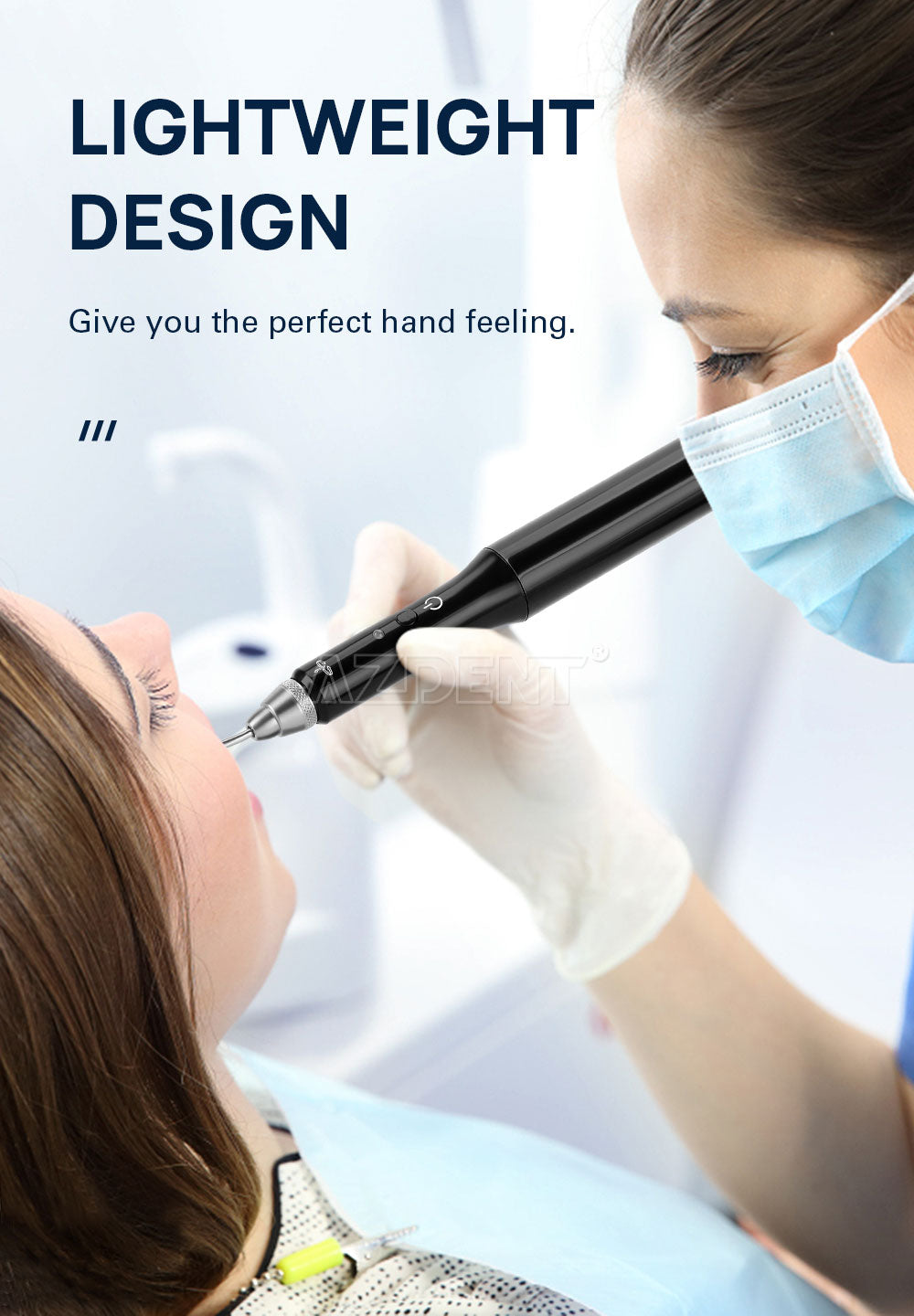 Dental Cordless Gutta Percha Obturation System Endo Heated Pen With 2 Tips