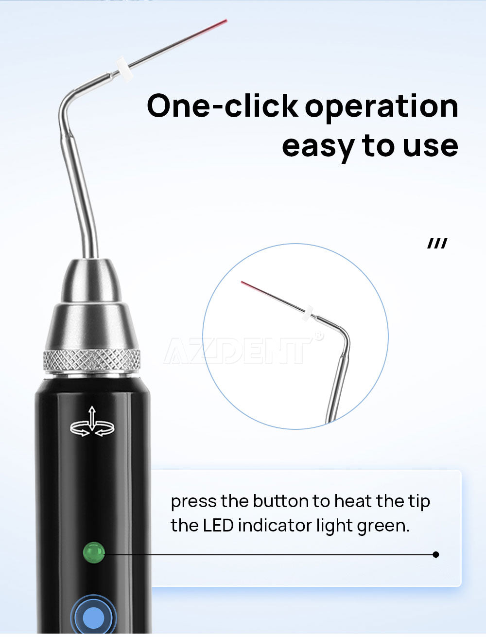 Dental Cordless Gutta Percha Obturation System Endo Heated Pen With 2 Tips Dental Cordless Gutta Percha Obturation System Endo Heated Pen With 2 Tips