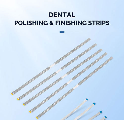 Dental Diamond Polishing Strip Stainless Steel With Diamond Sand Fine Medium Extra Fine With Hole/ No Hole 5Pcs/Box - azdentall.com Dental Diamond Polishing Strip Stainless Steel With Diamond Sand Fine Medium Extra Fine With Hole/ No Hole 5Pcs/Box - azdentall.com