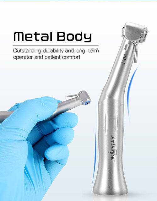 Dental Implant Reduction 20:1 Low Speed Contra Angle Handpiece Push Button - azdentall.com