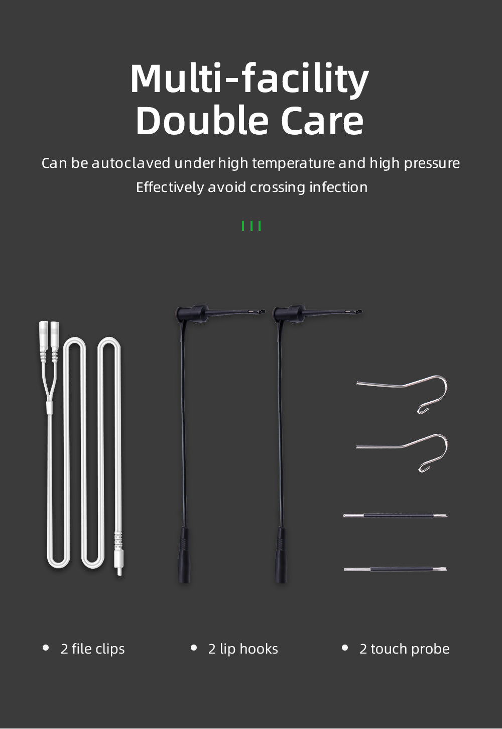Dental Endodontic Apex Locator Root Canal Measuring Instruments