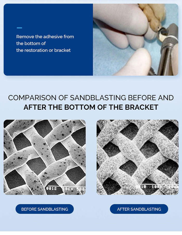 AZDENT Dental Aluminum Oxide Micro Blaster With Water Spray 360° Rotate 2/4Hole-azdentall.com