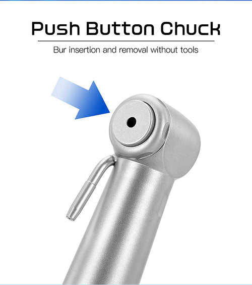 Dental Implant Reduction 20:1 Low Speed Contra Angle Handpiece Push Button - azdentall.com
