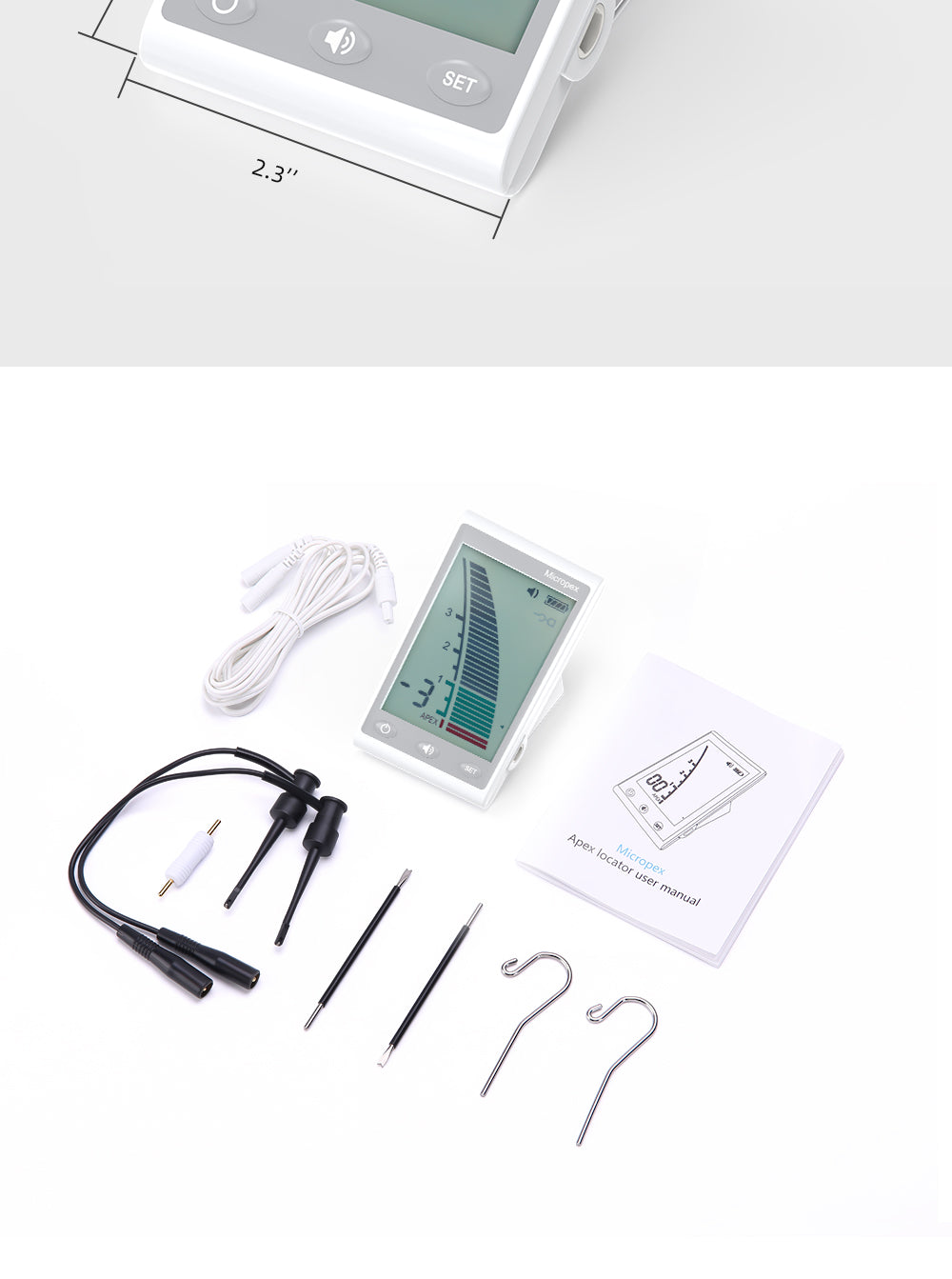 Dental Endodontic Apex Locator Root Canal Measuring Instruments Dental Endodontic Apex Locator Root Canal Measuring Instruments