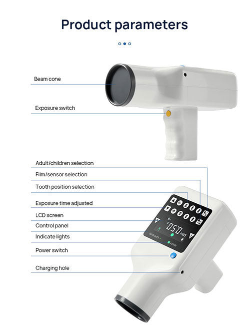 Dental Portable Handheld X Ray Unit High Frequency Machine - azdentall.com Dental Portable Handheld X Ray Unit High Frequency Machine - azdentall.com