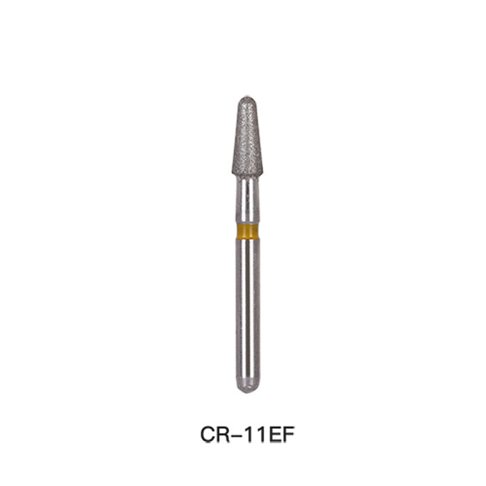 AZDENT Diamond Bur FG CR Series Full Size Round End Cone 5pcs/Pack