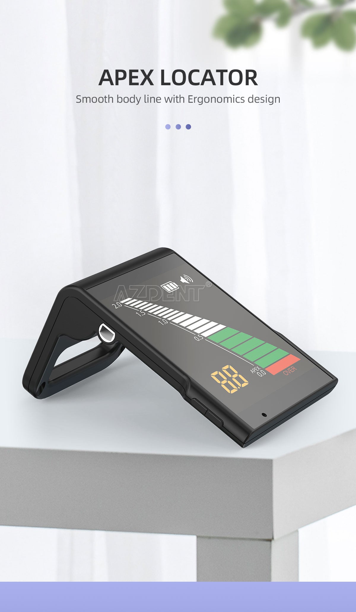Apex-X Dental Apex Locator Endodontic Root Cancal 3.2' LCD Screen Apex-X Dental Apex Locator Endodontic Root Cancal 3.2' LCD Screen