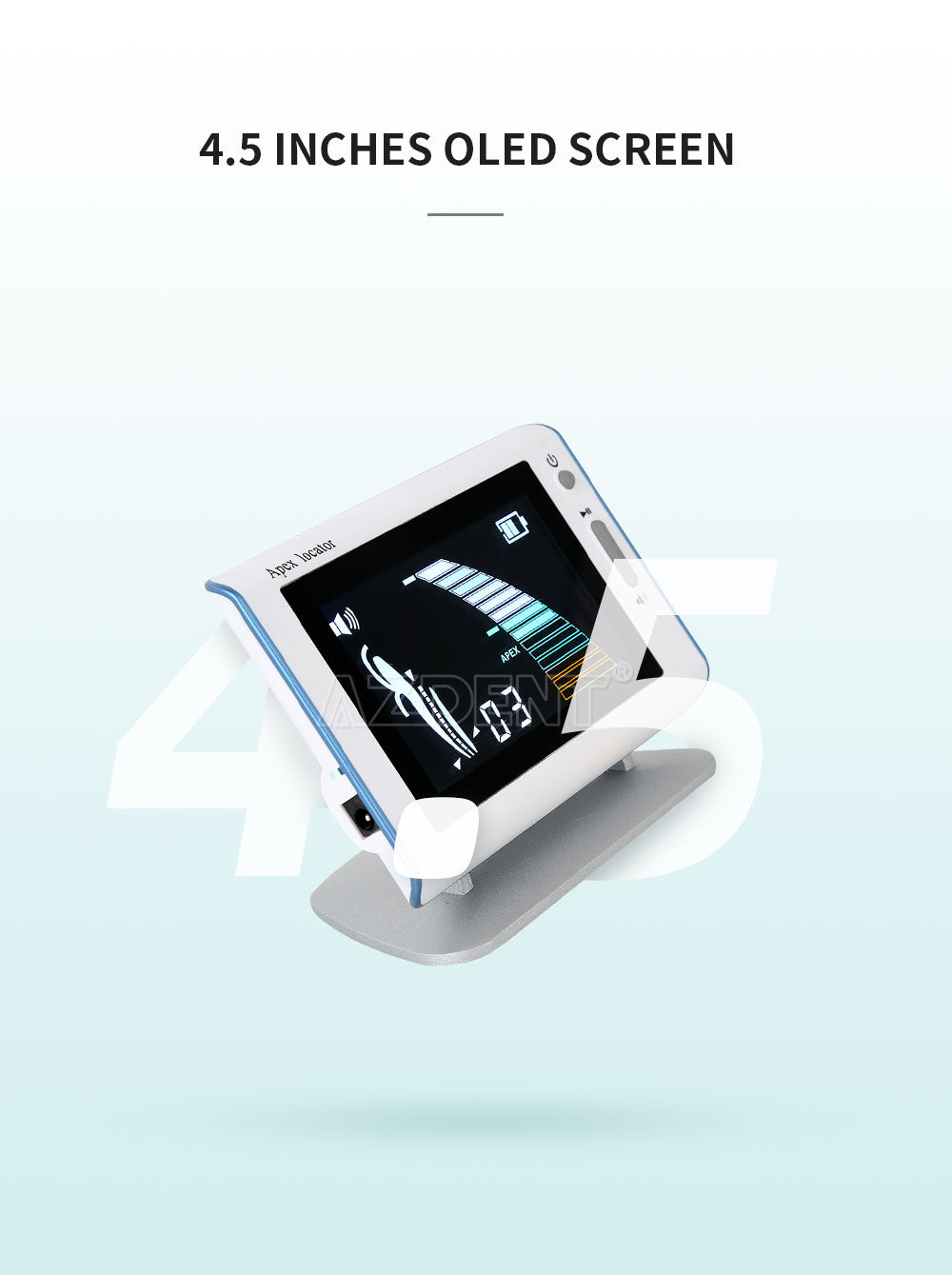 Dental Endo Motor Mini 16:1 Reduction LED Contra Angle + Root Canal Apex Locator