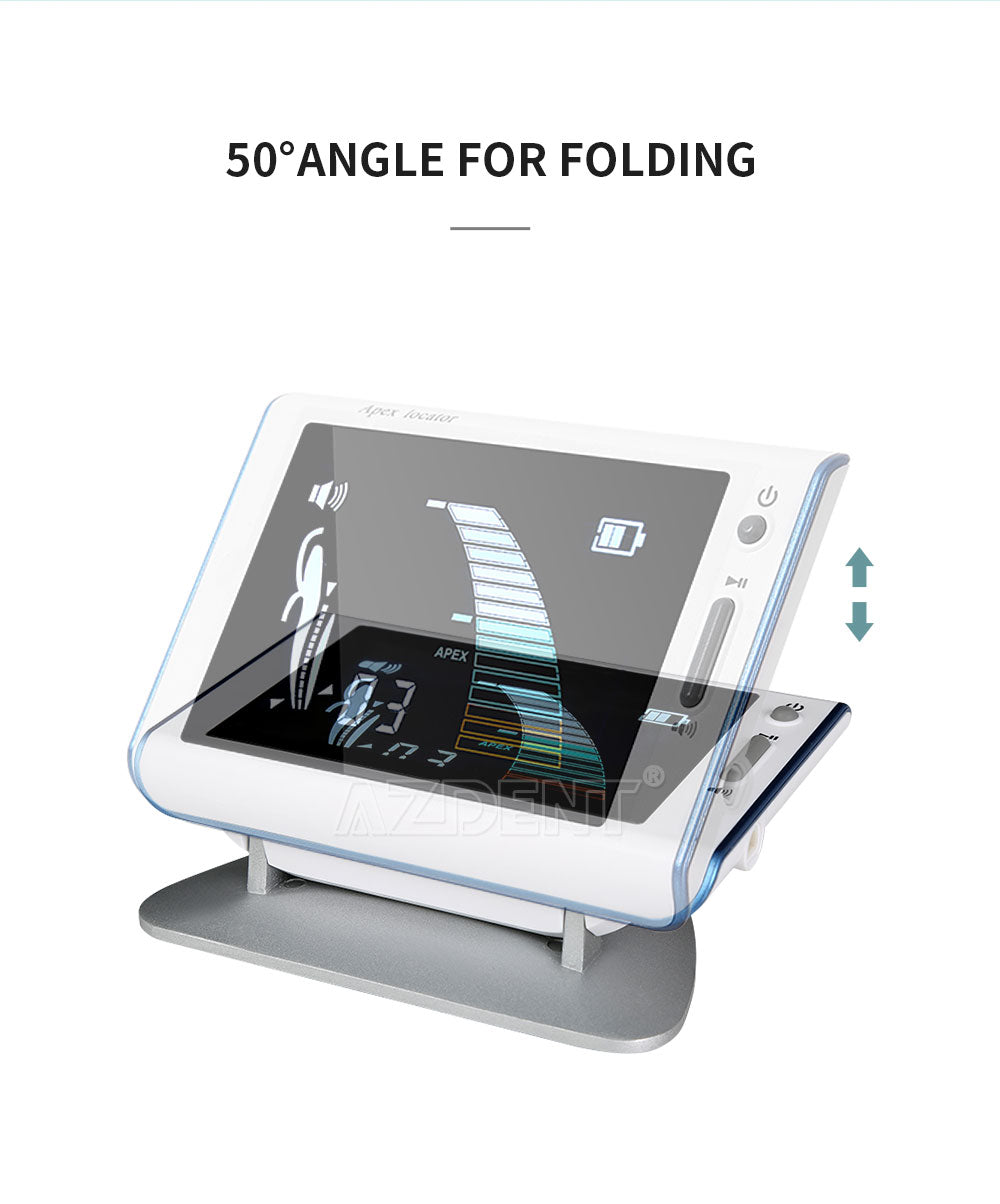 Dental Endo Motor Mini 16:1 Reduction LED Contra Angle + Root Canal Apex Locator