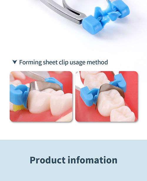 Dental Sectional Contoured Metal Matrices Matrix Refill G2 30pcs Bands And 1 Clip - azdentall.com Dental Sectional Contoured Metal Matrices Matrix Refill G2 30pcs Bands And 1 Clip - azdentall.com