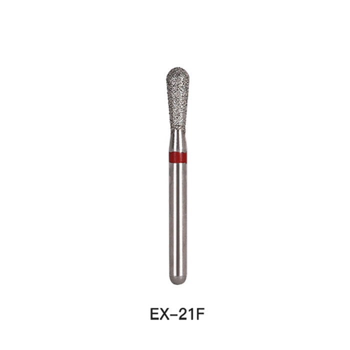 AZDENT Diamond Bur FG EX Series Full Size Barrel 5pcs/Pack AZDENT Diamond Bur FG EX Series Full Size Barrel 5pcs/Pack