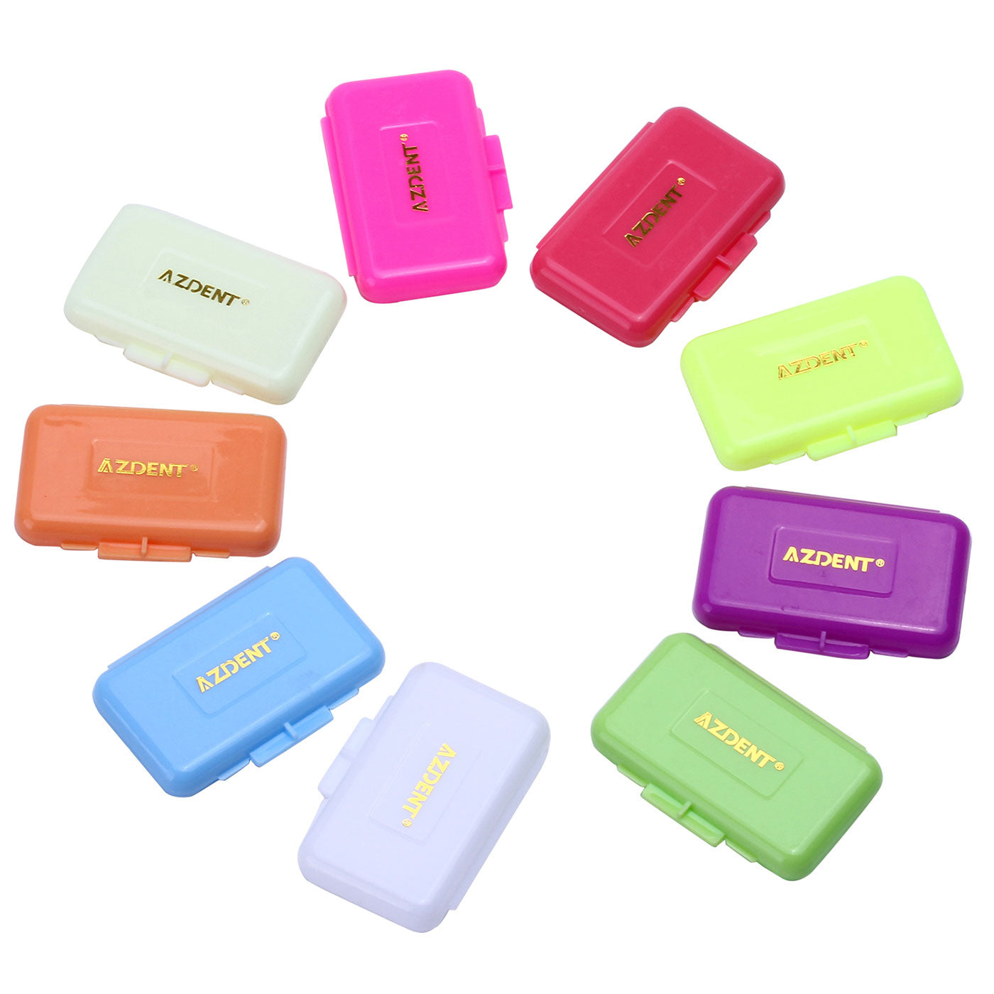 9 Boxes  Orthodontic Wax Scented Assorted 5 Strips/Box. White Wax Strips