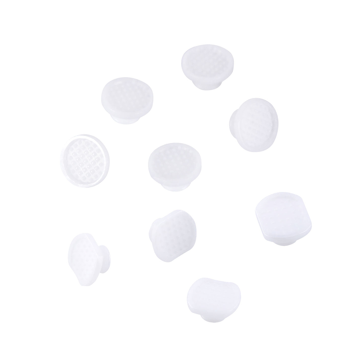 Dental Lingual Button Bondable Composite Ceramic Round/Rectangular Base
