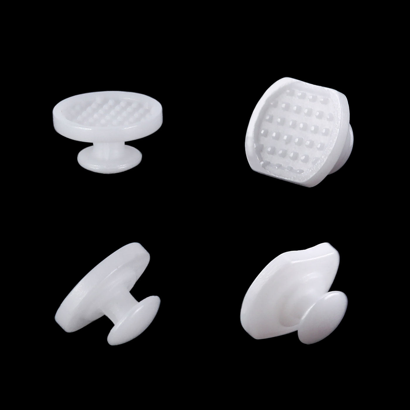 Dental Lingual Button Bondable Composite Ceramic Round/Rectangular Base