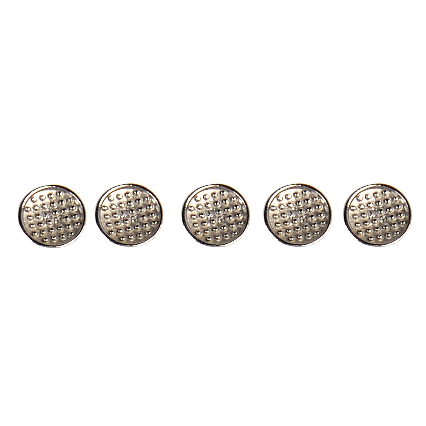 AZDENT Dental Lingual Button Bondable Stainless Steel Round Base 10/Bag