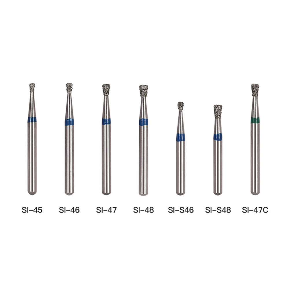 AZDENT Diamond Bur SI Series Full Size Inverted Cone 5pcs/Pack AZDENT Diamond Bur SI Series Full Size Inverted Cone 5pcs/Pack