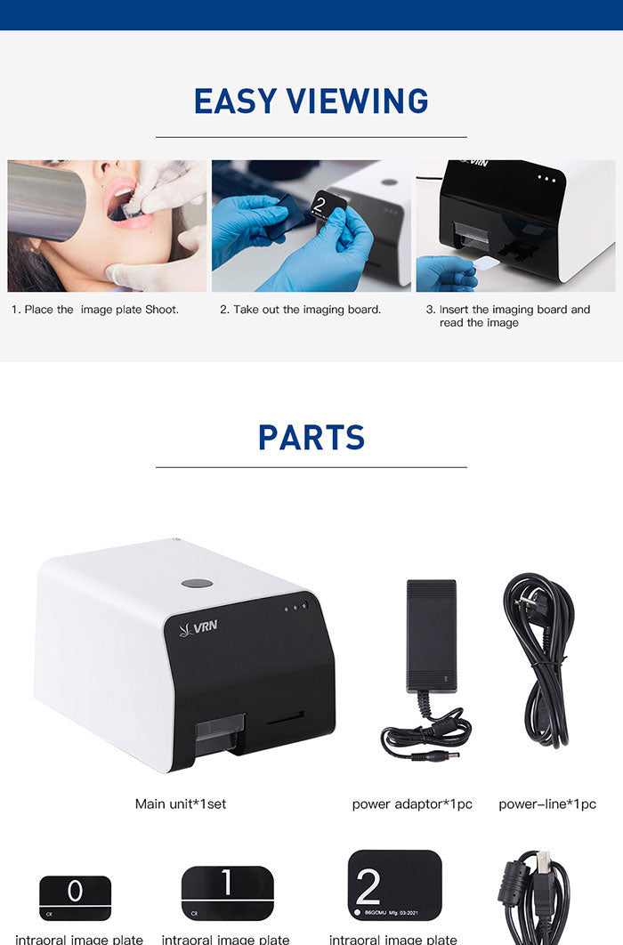 Dental Digital X-ray Imaging Phosphor Plate Scanner