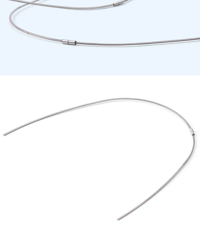 AZDENT Dental Copper Cu-NiTi Arch Wire Rectangular 35˚ Super Elastic With Stops Preformed Full Sizes 1pcs/Pack