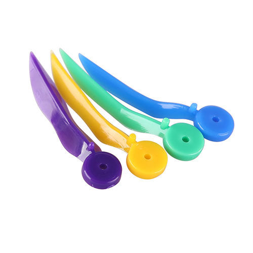 Dental Disposable Wedges With Hole Plastic Tooth Gap Wedge 4 Sizes 100pcs/Box - all.com