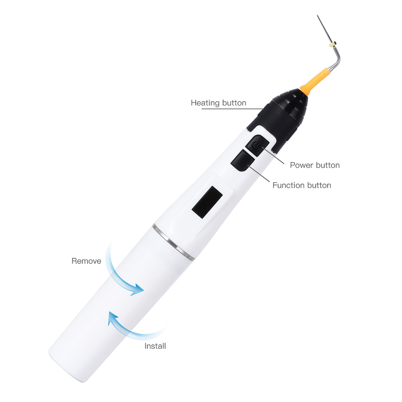 Dental Endo Obturation System Gun Heated Pen Percha Gutta Tips