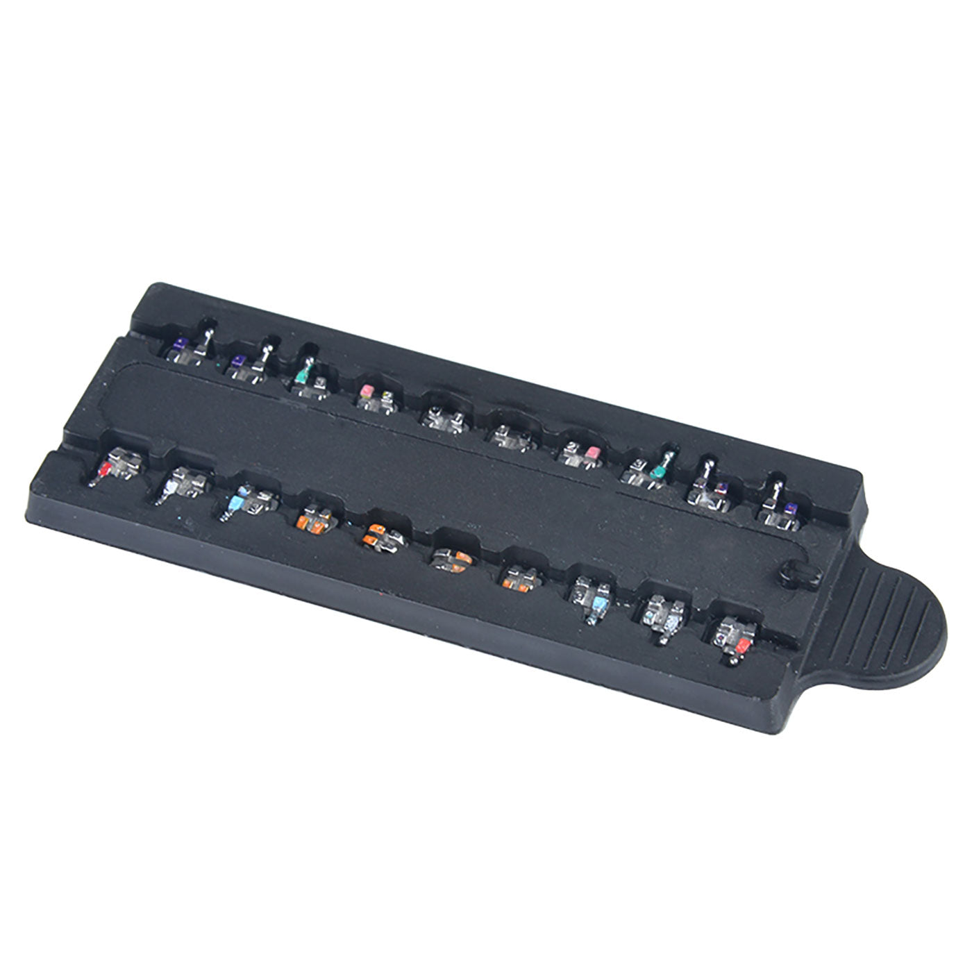 AZDENT Dental Orthodontic Metal Brackets MIM Monoblock Mini Roth 0.018 Hooks on 345 20pcs/Kit - azdentall.com AZDENT Dental Orthodontic Metal Brackets MIM Monoblock Mini Roth 0.018 Hooks on 345 20pcs/Kit - azdentall.com