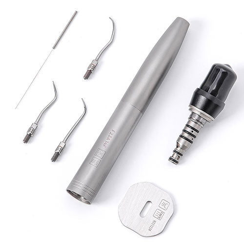 AZDENT Dental Air Scaler Handpiece Sonic S With 4 Hole Quick Coupling - azdentall.com AZDENT Dental Air Scaler Handpiece Sonic S With 4 Hole Quick Coupling - azdentall.com