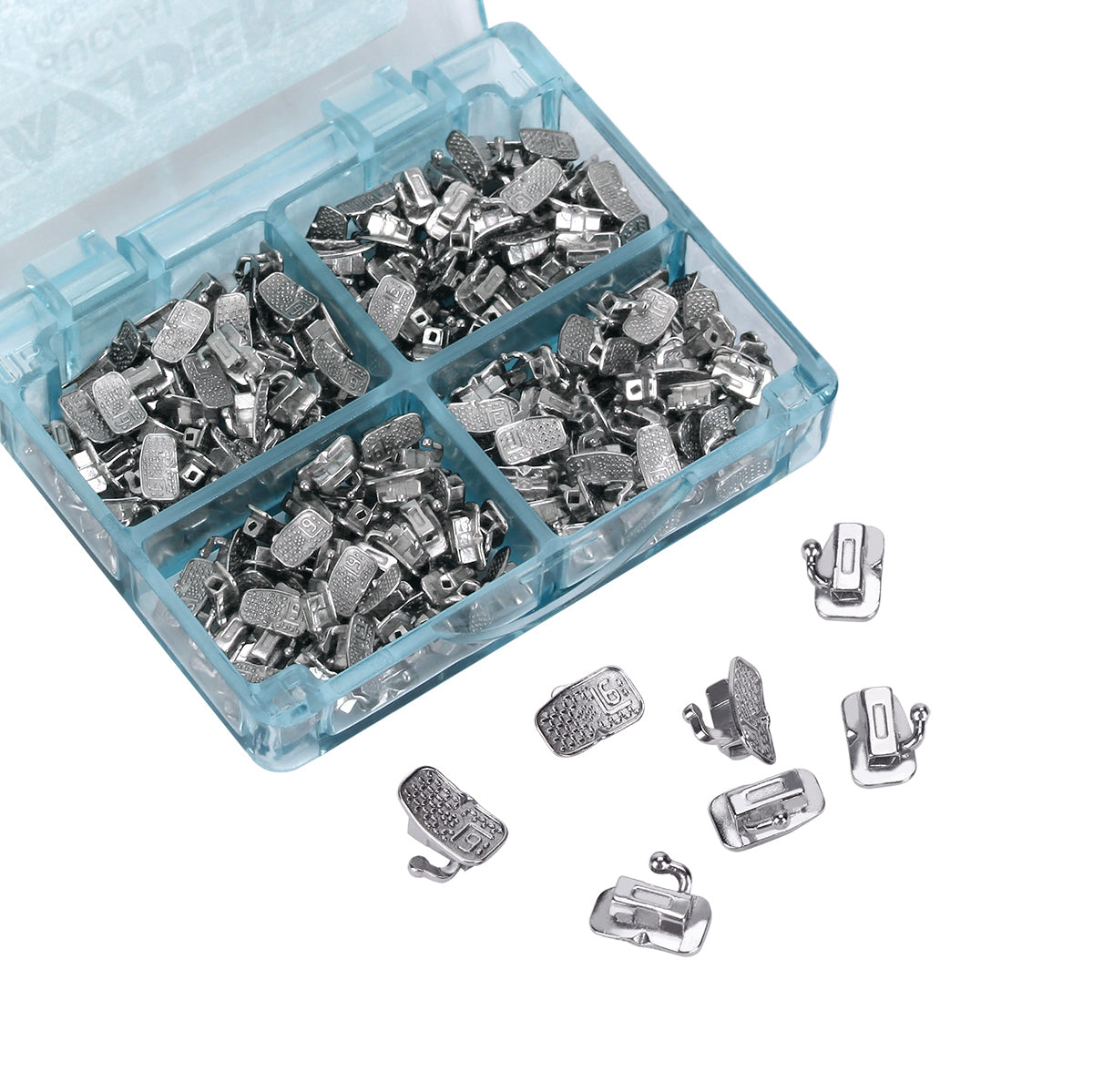 AZDENT Dental Orthodontic Buccal Tube 1st Molar Bondable Monoblock Non-convertible Roth 0.022 50Sets/Box - azdentall.com AZDENT Dental Orthodontic Buccal Tube 1st Molar Bondable Monoblock Non-convertible Roth 0.022 50Sets/Box - azdentall.com