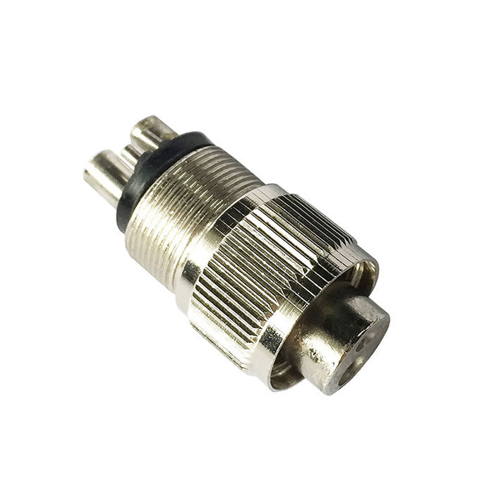 Dental High Speed Handpiece Adapter Converter Stainless Steel 4 Holes to 2 Holes