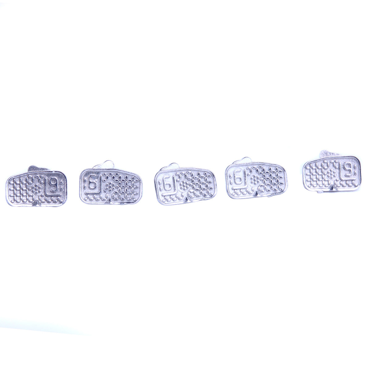 AZDENT Dental Orthodontic Buccal Tube 1st Molar Bondable Monoblock Non-convertible MBT 0.022 20Sets/Box - azdentall.com