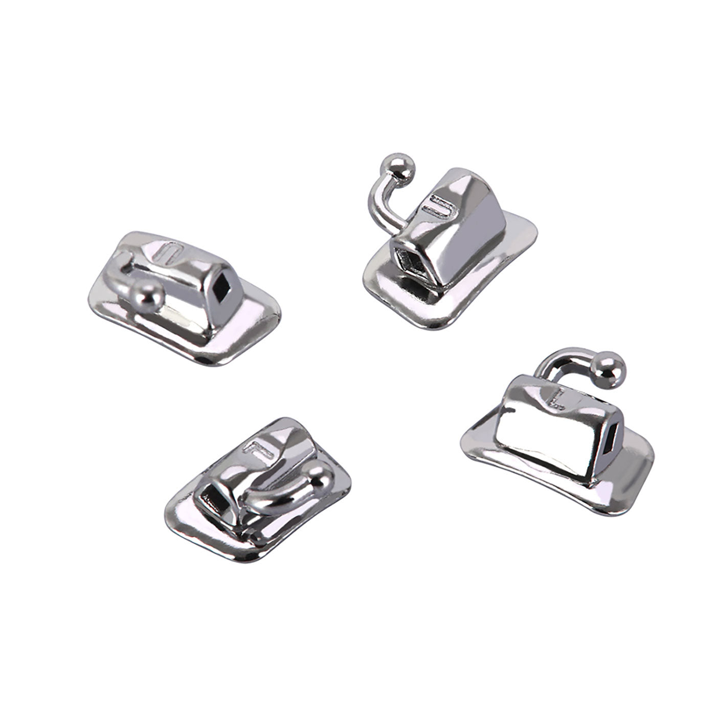 AZDENT Dental Orthodontic Buccal Tube 2nd Molar Bondable Non-convertible Single Edgewise 0.022 4pcs/Bag - azdentall.com AZDENT Dental Orthodontic Buccal Tube 2nd Molar Bondable Non-convertible Single Edgewise 0.022 4pcs/Bag - azdentall.com