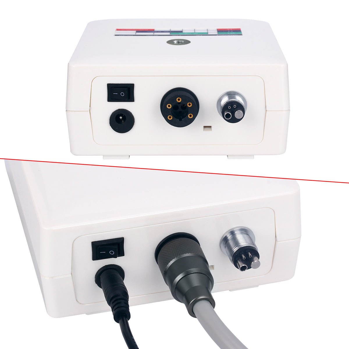 Dental Electric Micro Motor, 4 Hole, LED Brushless Motor, Internal Spray 1:1/1:5/16:1 -azdentall.com Dental Electric Micro Motor, 4 Hole, LED Brushless Motor, Internal Spray 1:1/1:5/16:1 -azdentall.com