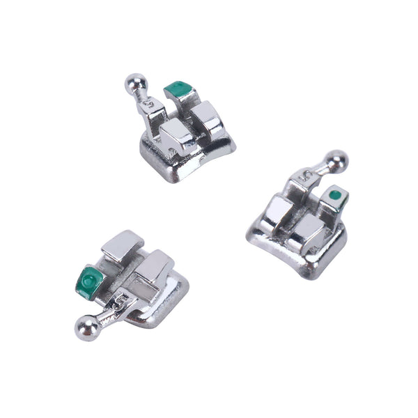 1000pcs AZDENT Dental Orthodontic Metal Brackets Braces Mini Roth .022 Hooks on 345 50 Sets/Box - azdentall.com 1000pcs AZDENT Dental Orthodontic Metal Brackets Braces Mini Roth .022 Hooks on 345 50 Sets/Box - azdentall.com