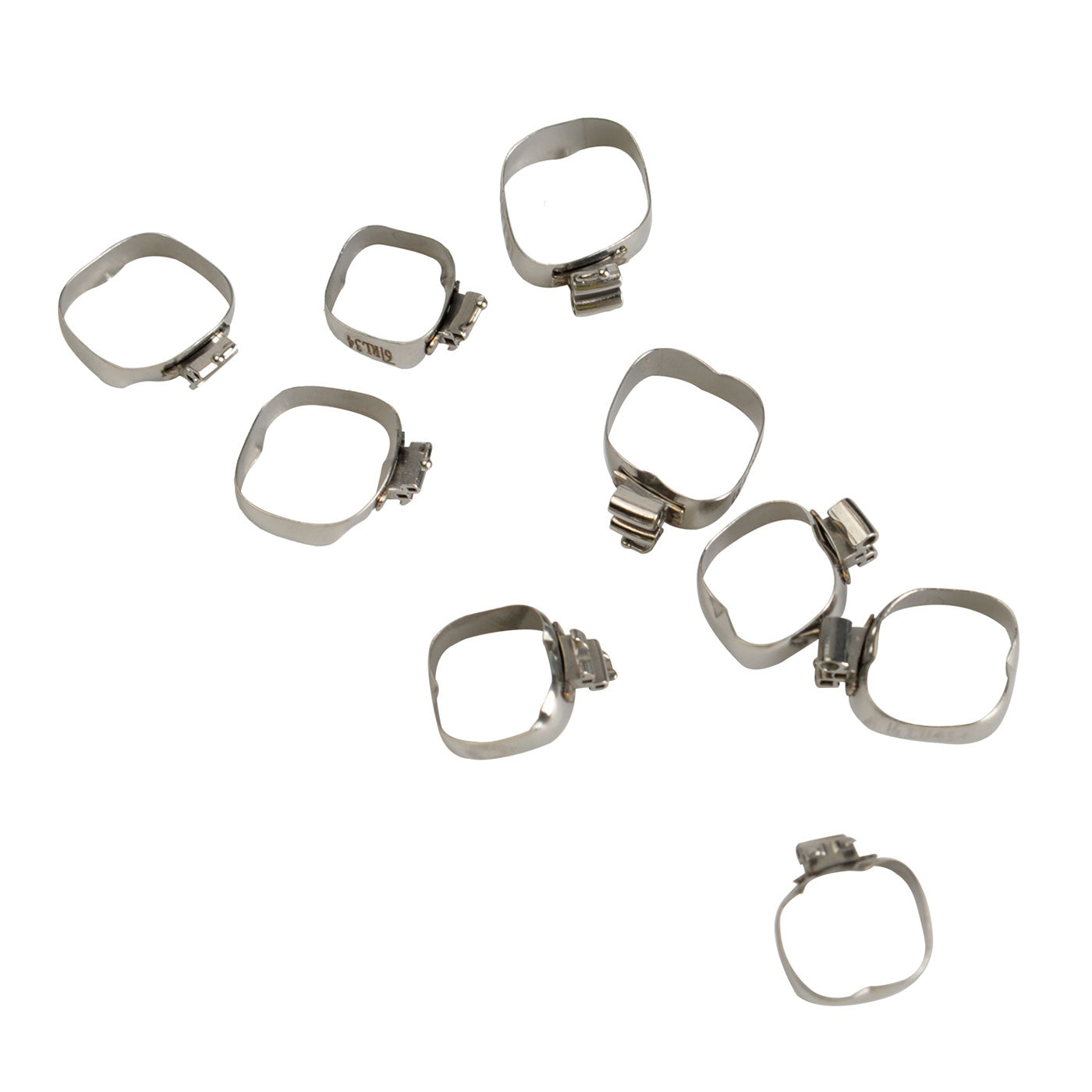 Dental Tpl Buccal Tubes Bands 1st  Roth 022 U/3 L/2