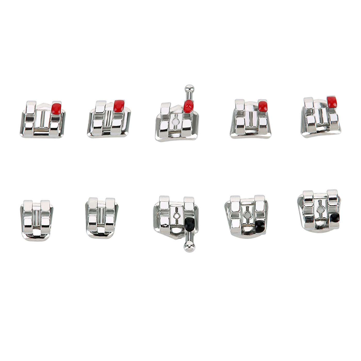 AZDENT Dental Metal Brackets Mini Roth Slot .022 3Hooks 20pcs/Pack - azdentall.com AZDENT Dental Metal Brackets Mini Roth Slot .022 3Hooks 20pcs/Pack - azdentall.com