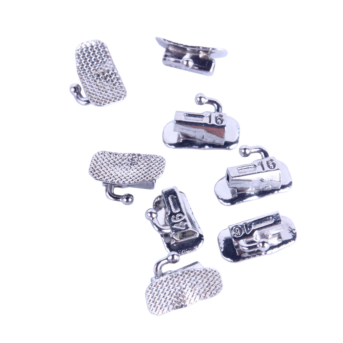  Dental Orthodontic Buccal Tube 1st Molar Bondable Split Non-Convertible MBT 0.022 20Sets/Box - all.com