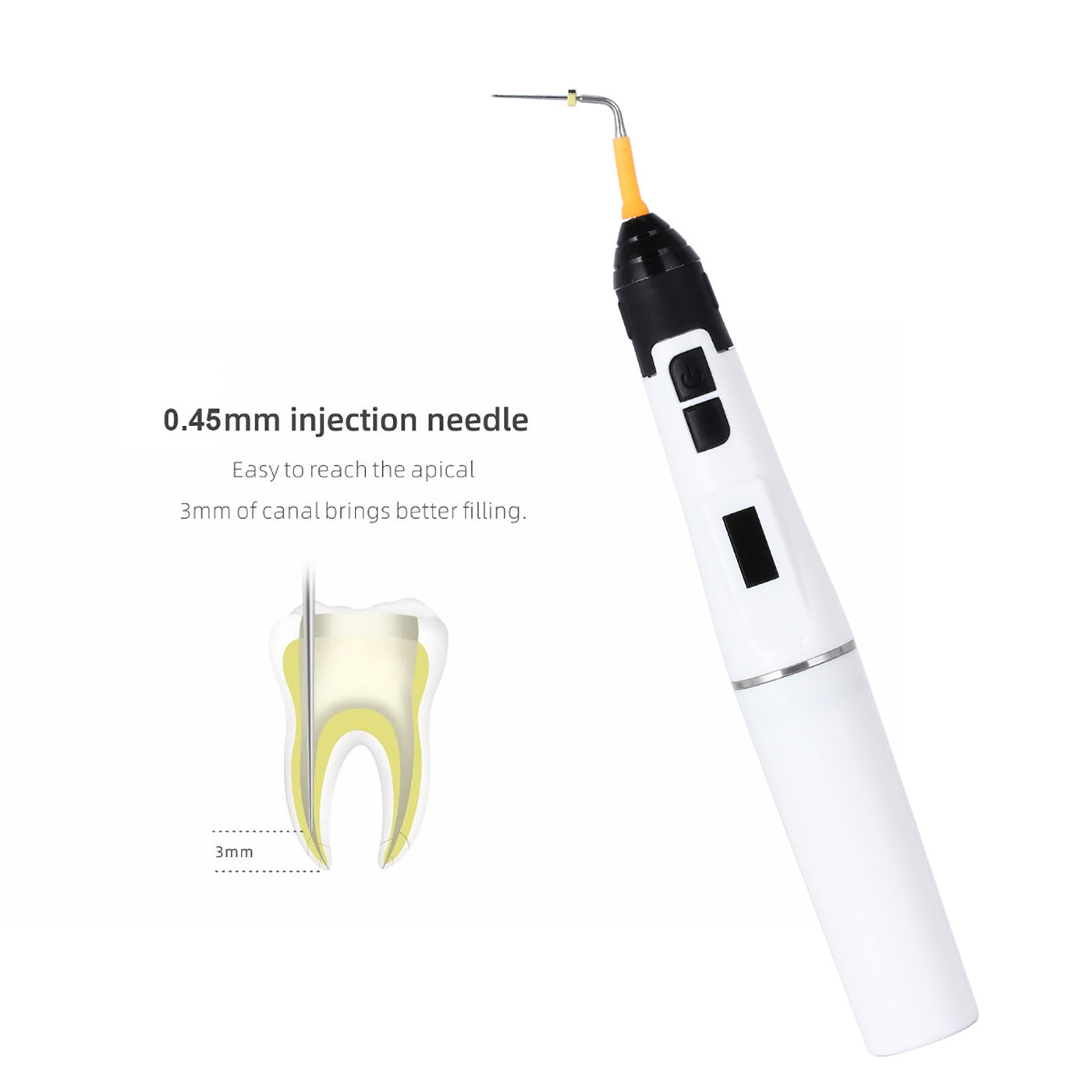 Dental Endo Obturation System Gun Heated Pen Percha Gutta Tips