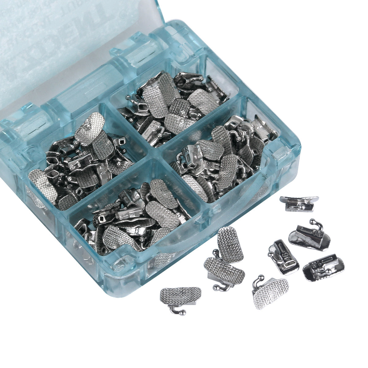  Dental Orthodontic Buccal Tube 1st Molar Bondable Split Non-Convertible MBT 0.022 20Sets/Box - all.com