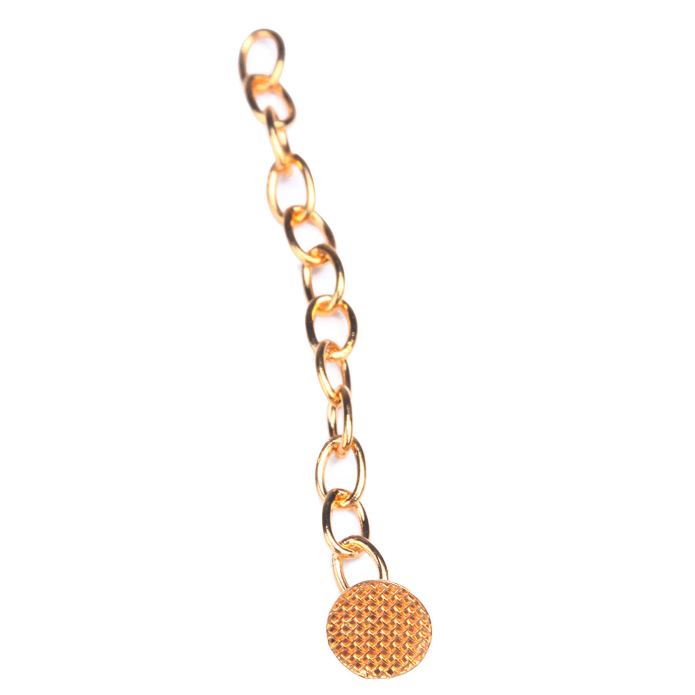 AZDENT Dental Traction Button Chain Golden Round 2/Bag - azdentall.com AZDENT Dental Traction Button Chain Golden Round 2/Bag - azdentall.com