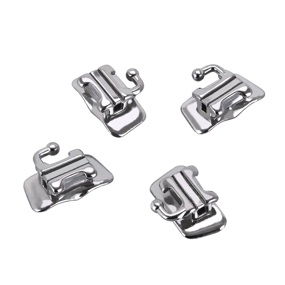  Dental Orthodontic Buccal Tube 1st Molar Bondable Convertible U1L1 Edgewise 0.022 4pcs/Bag - all.com