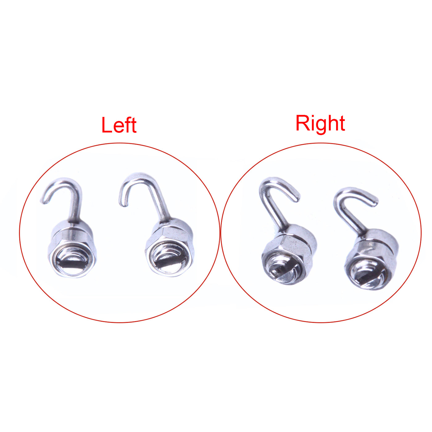Dental Crimpable Hooks Removable Stop Locks Right& Left with Tool