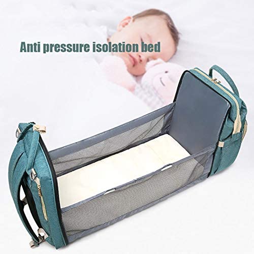Baby Portable Bed Diaper Bag Backpack Expandable Baby Portable Bed With Changing Station Acomplexwall