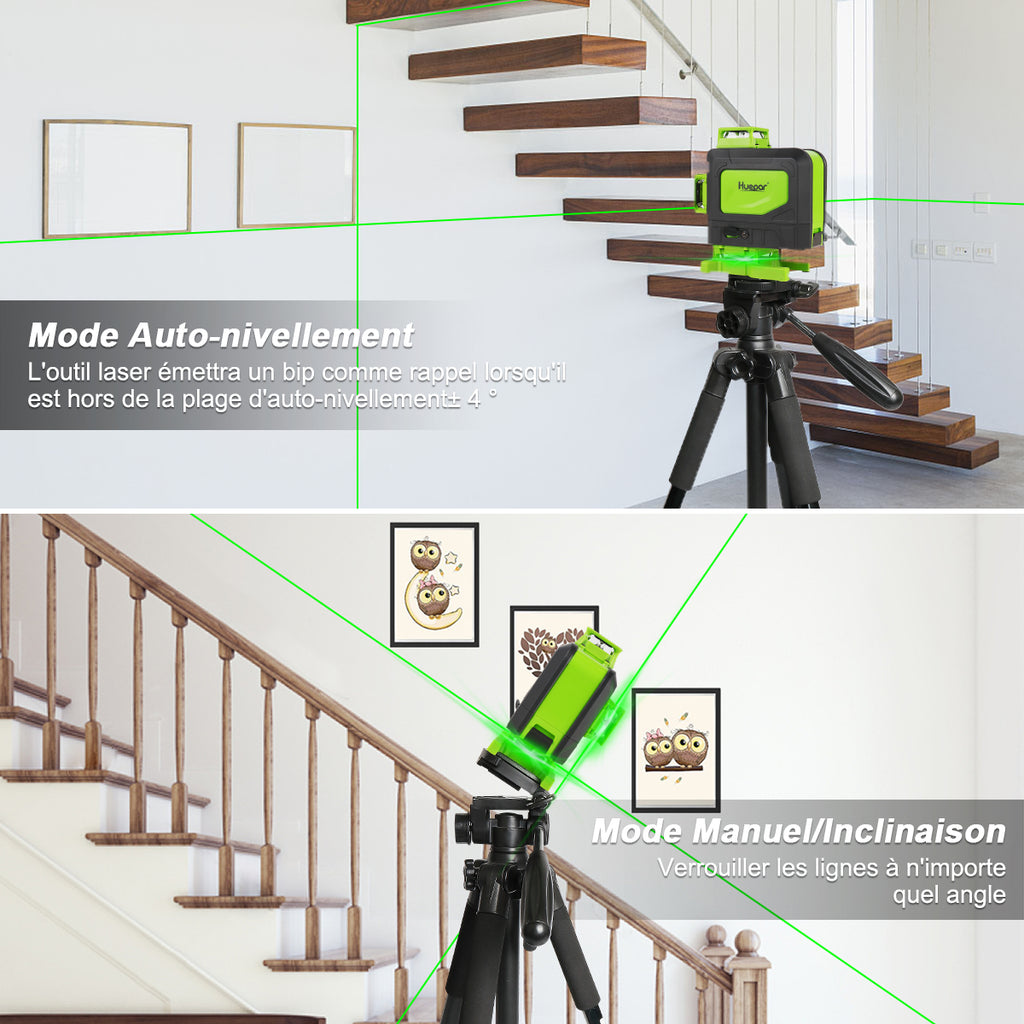 niveau laser 16 lignes : Un accès à Télécommande pour un confort optimal d'utilisation